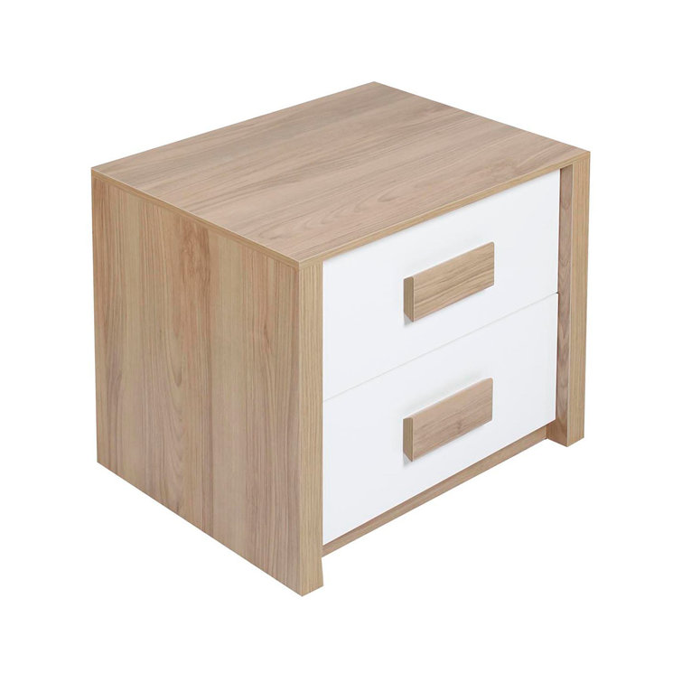 Brayden Studio Paradis Manufactured Wood Bedside Table Wayfair.co.uk